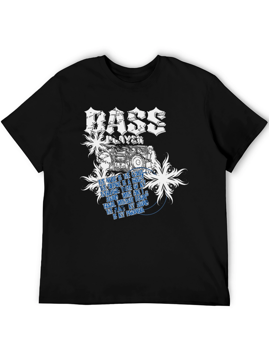 Bass Player Graphic T-Shirt - Music Lover Tee