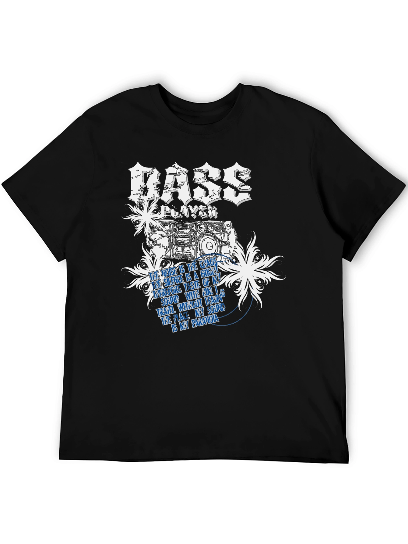 Bass Player Graphic T-Shirt - Music Lover Tee