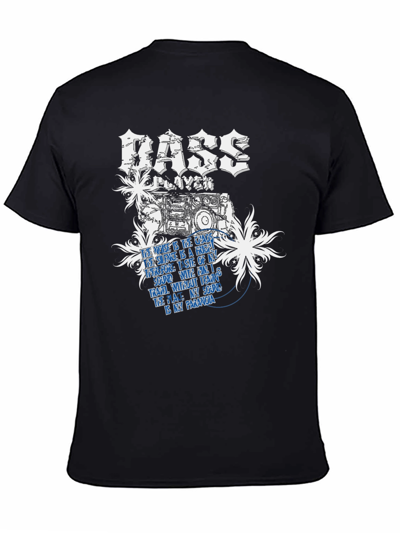 Bass Player Graphic T-Shirt - Music Lover Tee