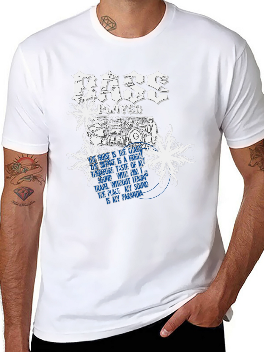 Bass Player Graphic T-Shirt - Music Lover Tee