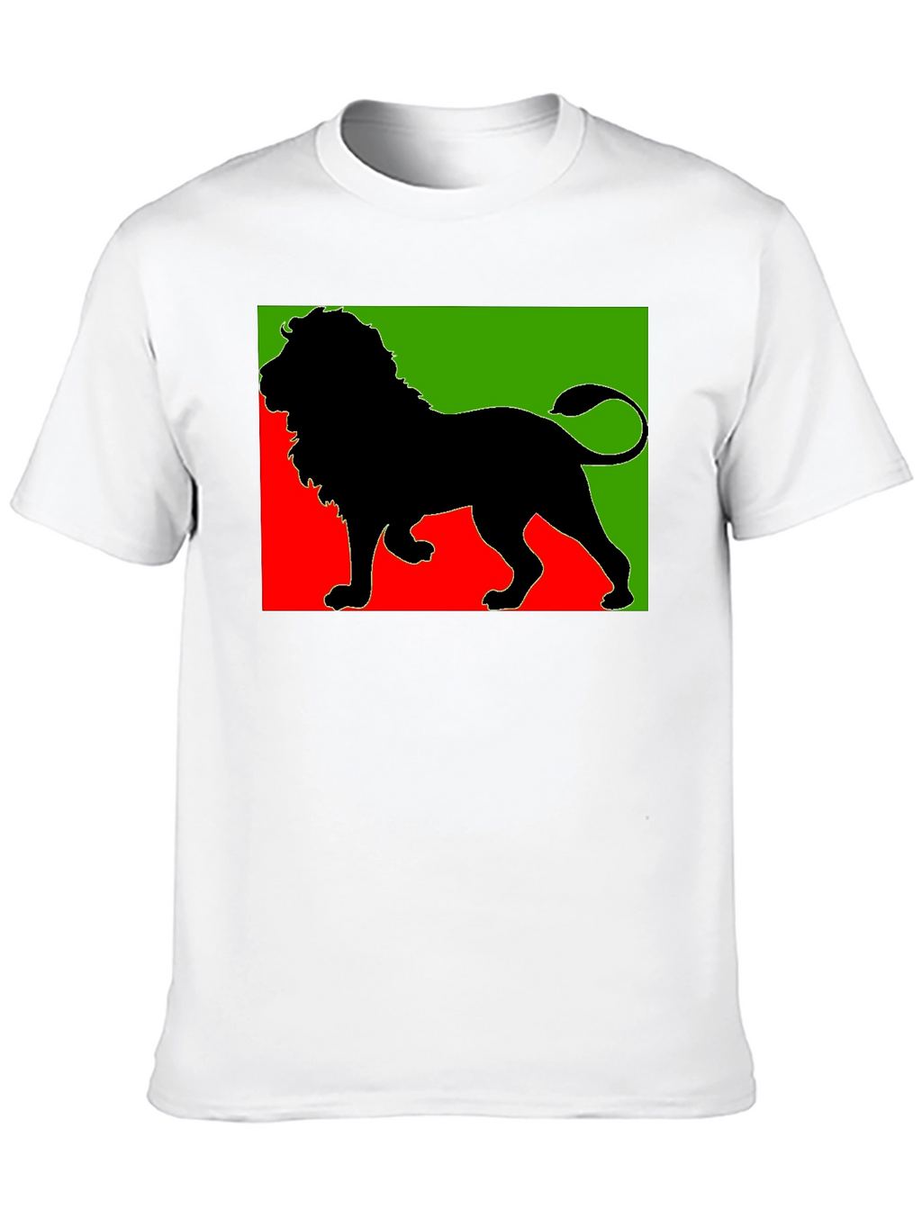 Rasta Lion Black T-Shirt