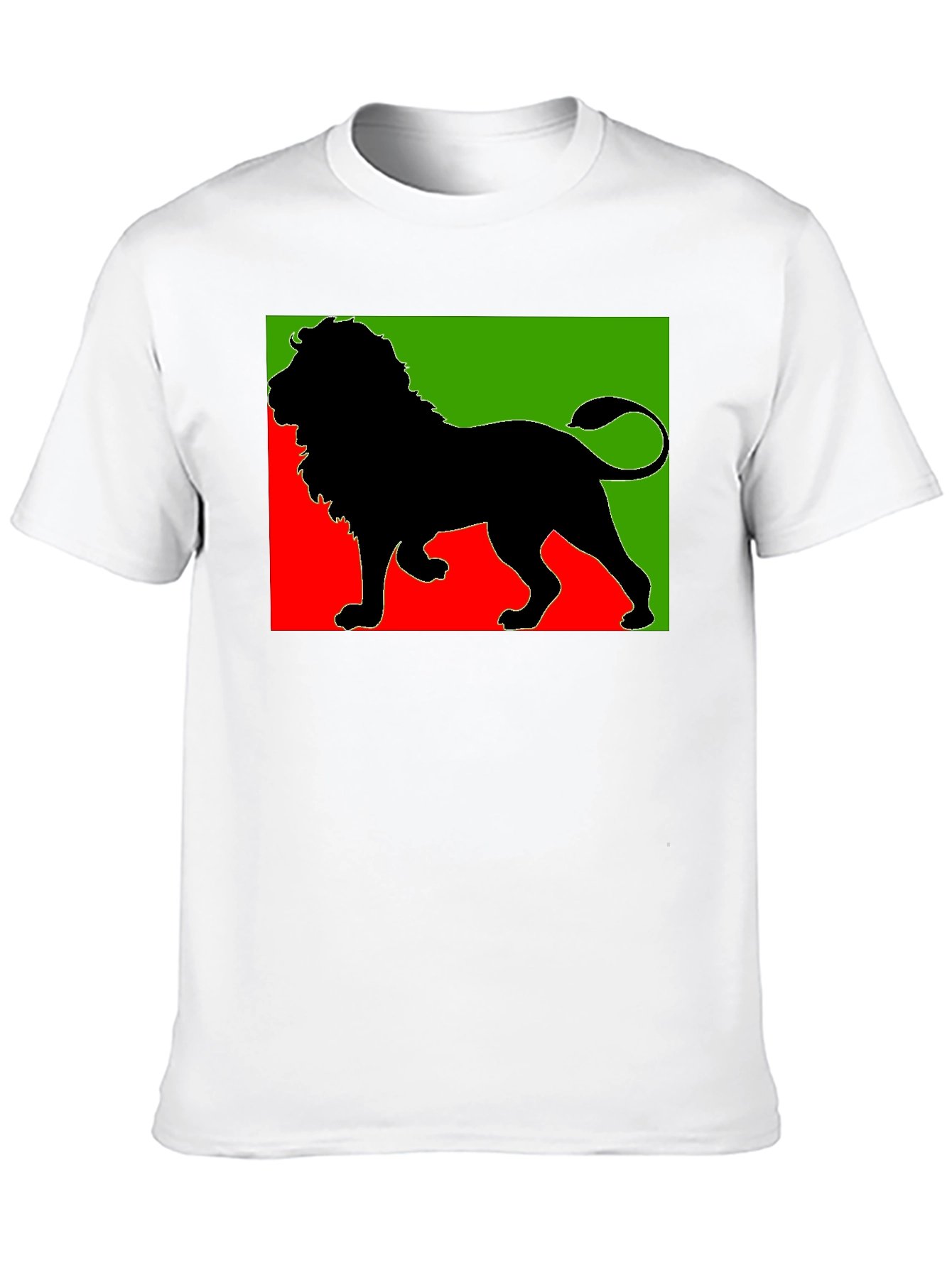 Rasta Lion Black T-Shirt