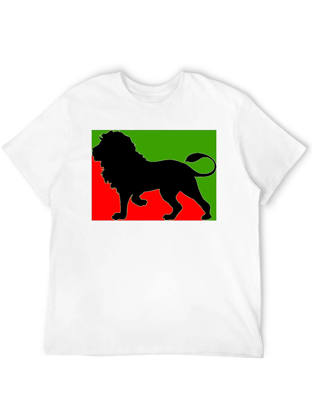 Rasta Lion Black T-Shirt