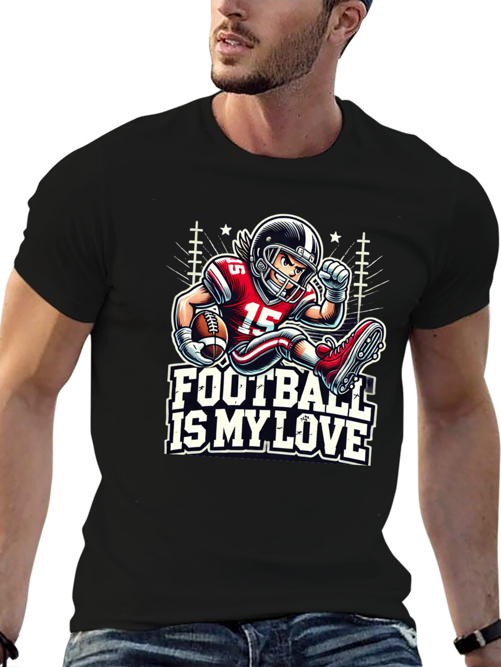Football is My Love T-Shirt