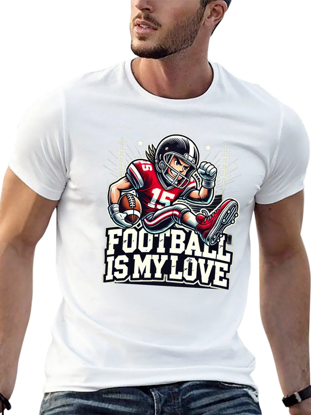 Football is My Love T-Shirt