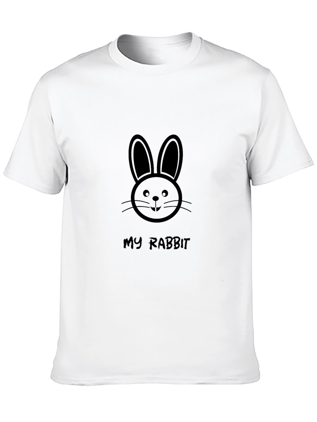 My Rabbit Graphic T-Shirt - Cute Bunny Tee