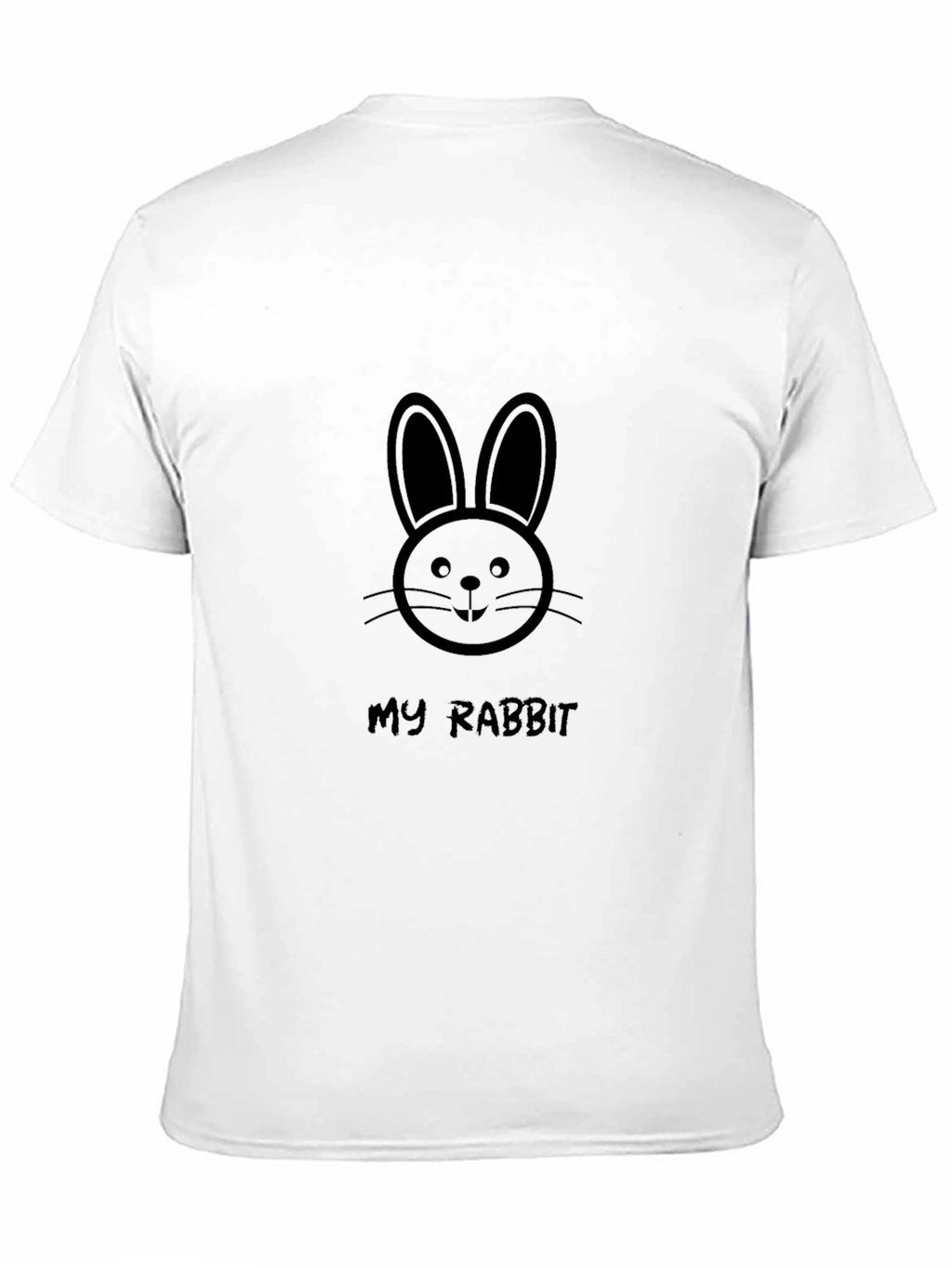 My Rabbit Graphic T-Shirt - Cute Bunny Tee