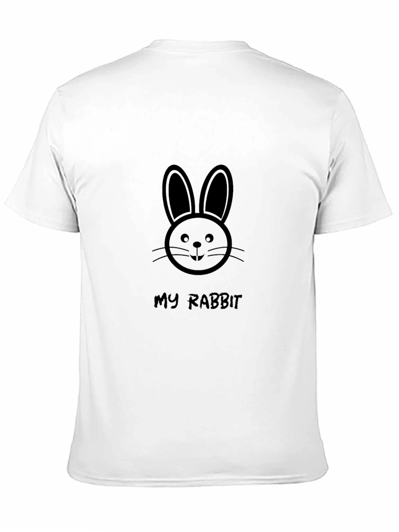 My Rabbit Graphic T-Shirt - Cute Bunny Tee