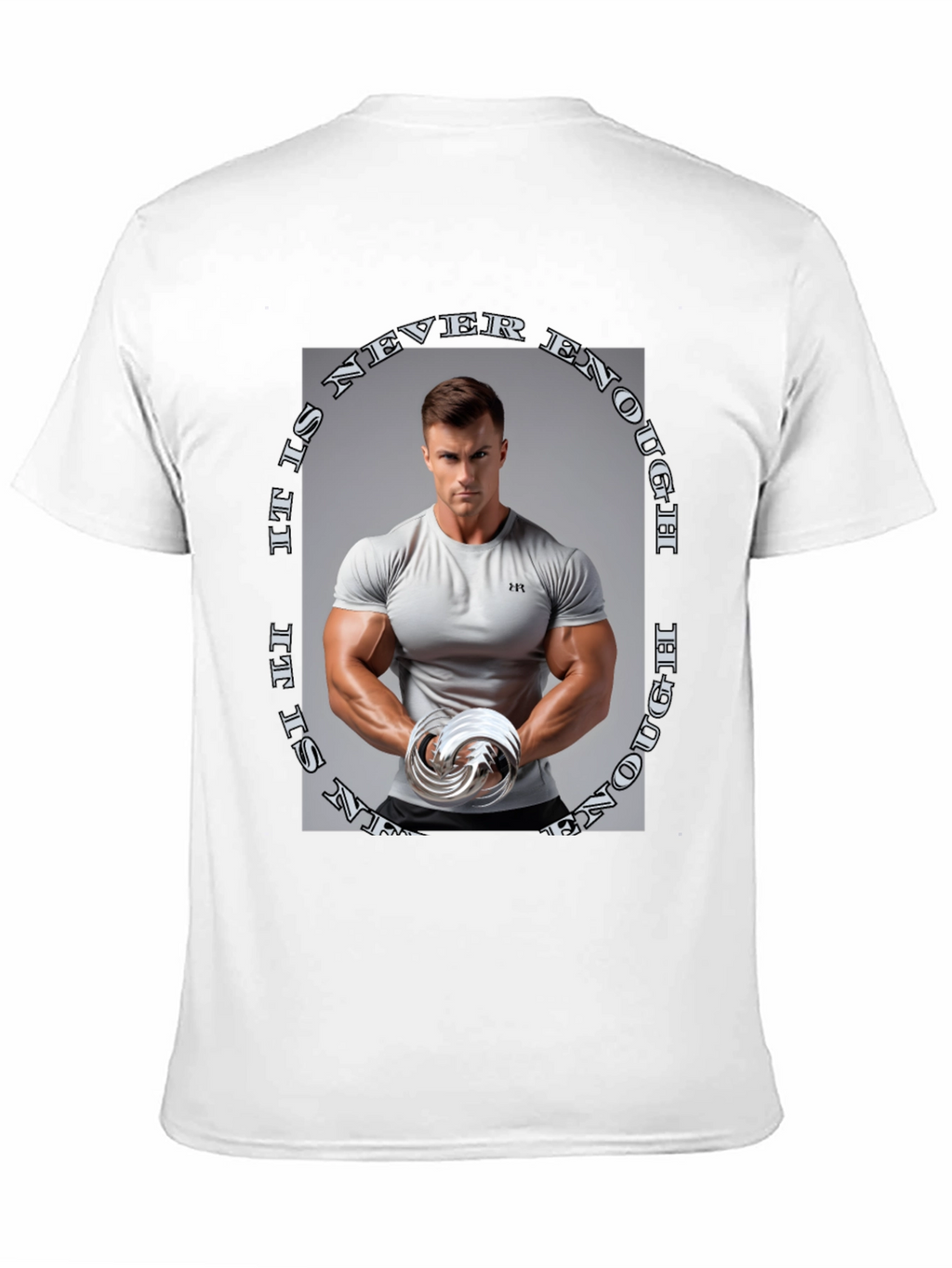 Never Enough Graphic Tee - Black