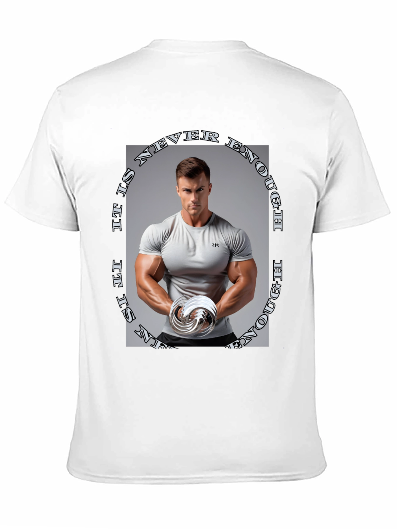 Never Enough Graphic Tee - Black