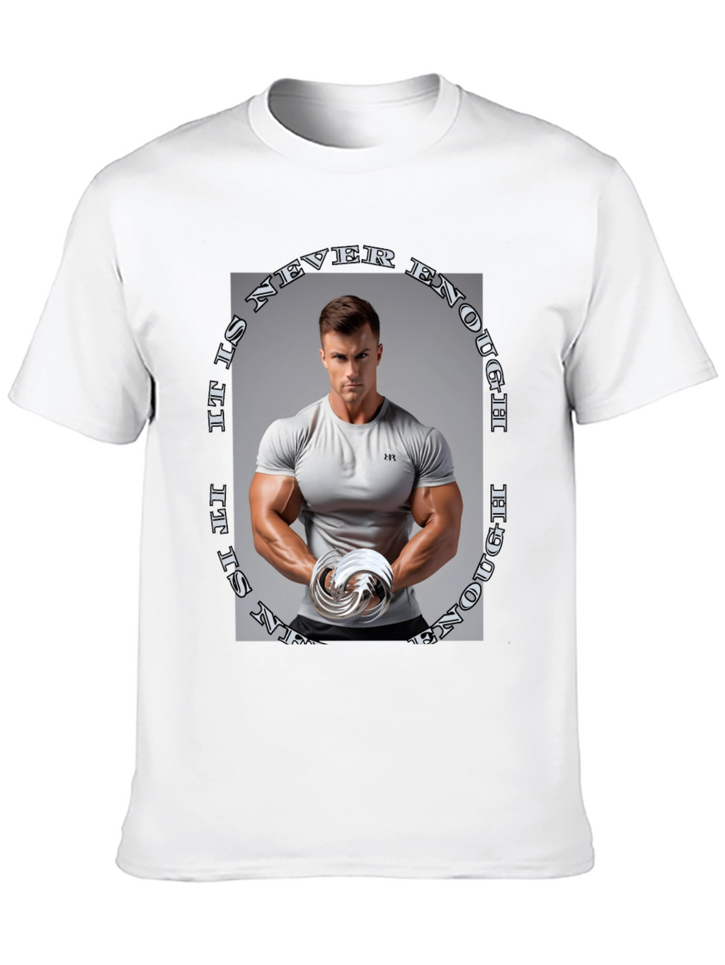 Never Enough Graphic Tee - Black