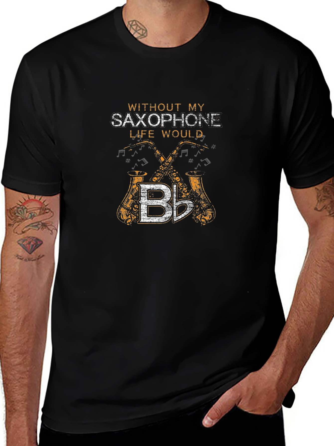Saxophone Life T-Shirt - Music Lover Tee