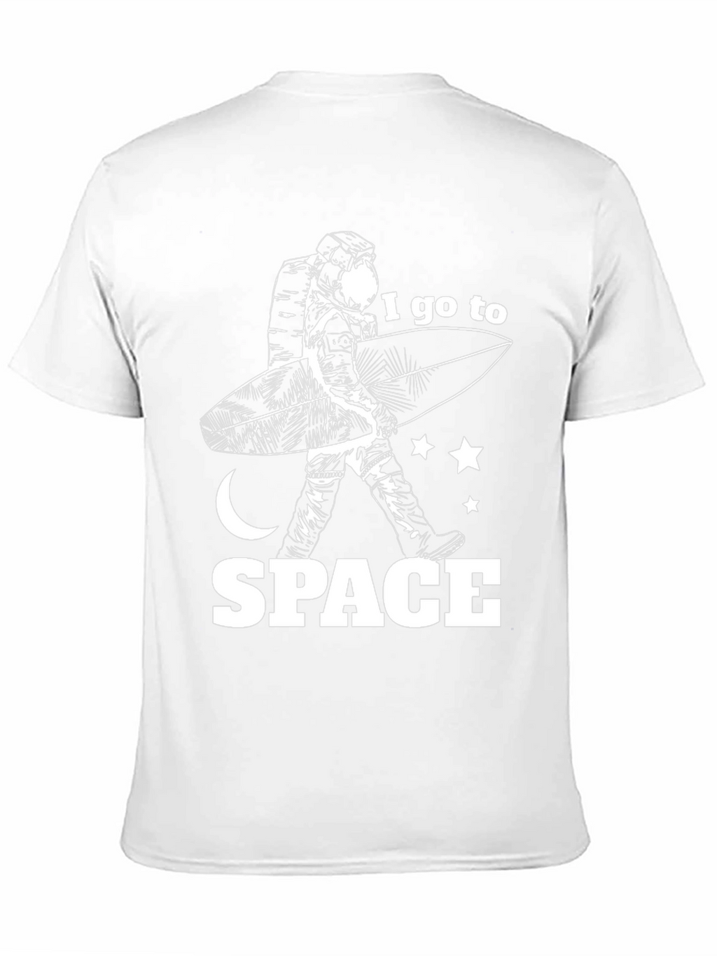 Astronaut Surfer Graphic Tee