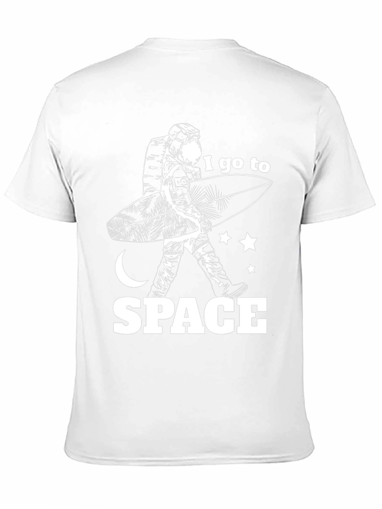 Astronaut Surfer Graphic Tee