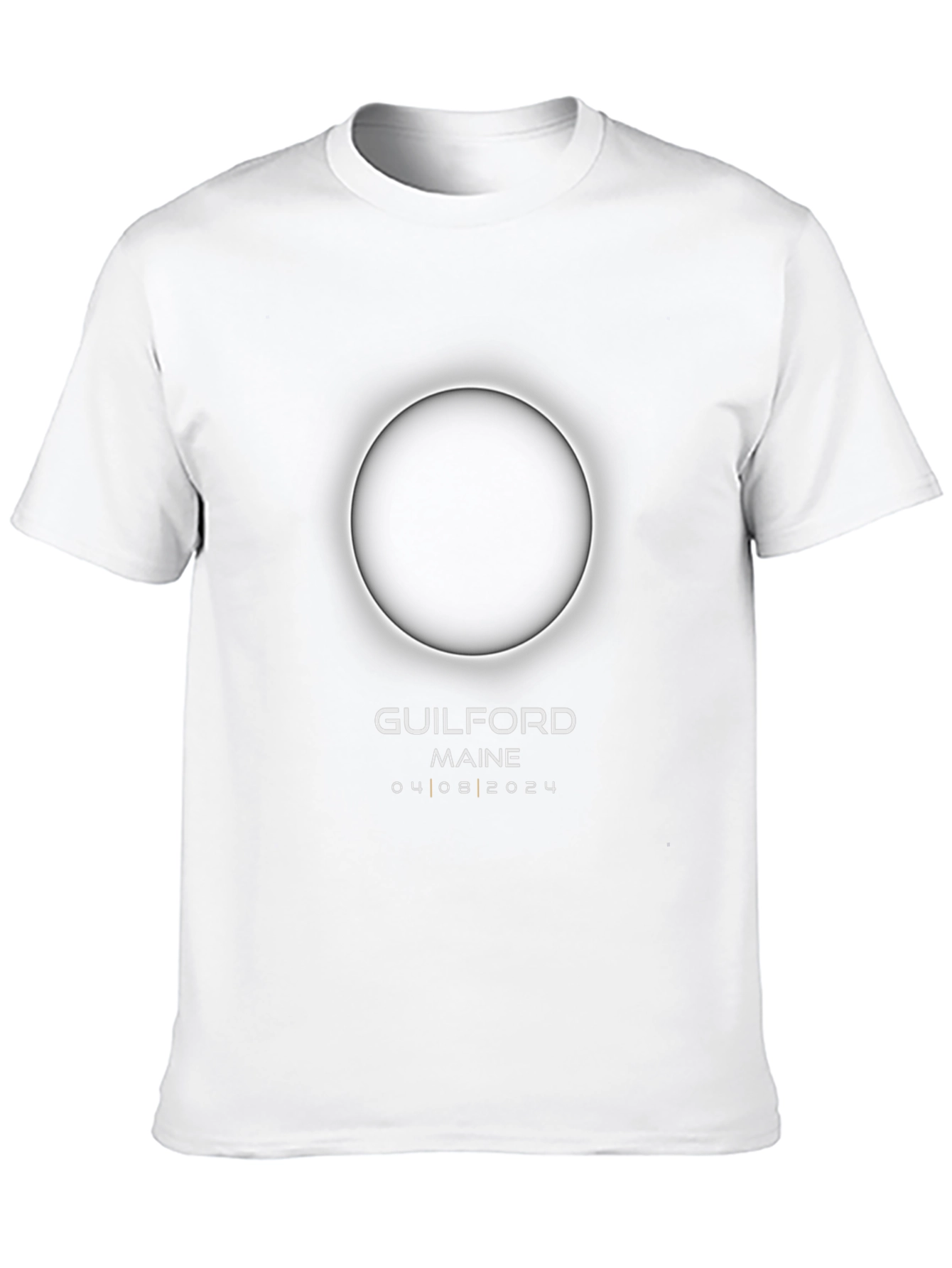 Guilford Maine Eclipse 2024 T-Shirt