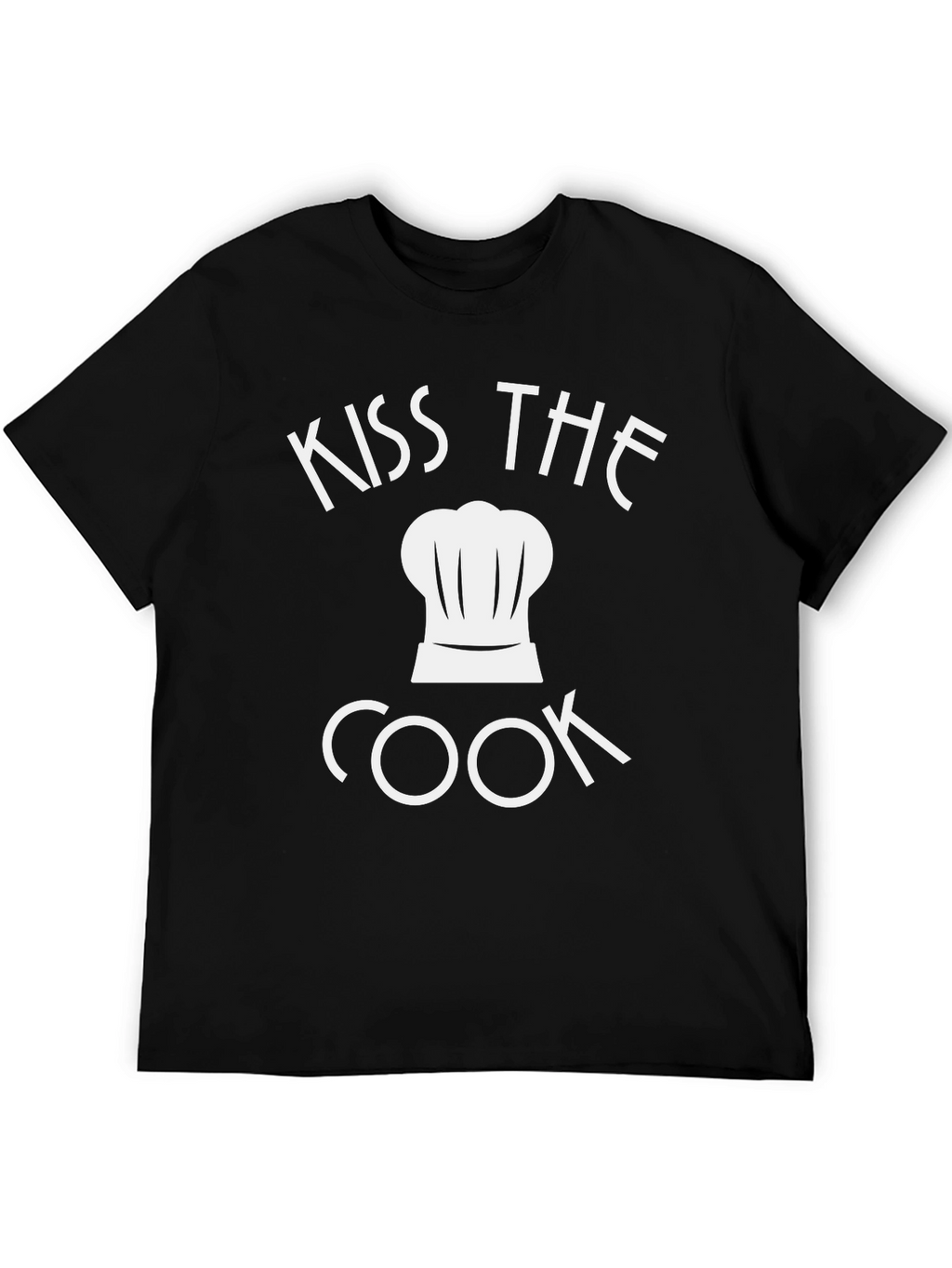 Kiss The Cook Chef Hat T-Shirt