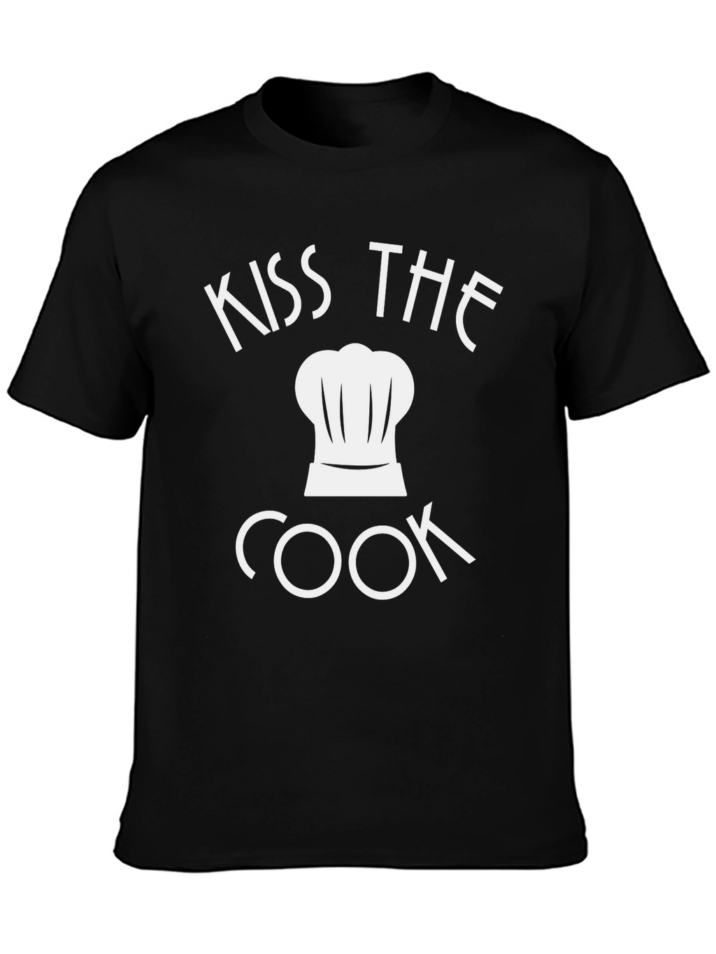Kiss The Cook Chef Hat T-Shirt