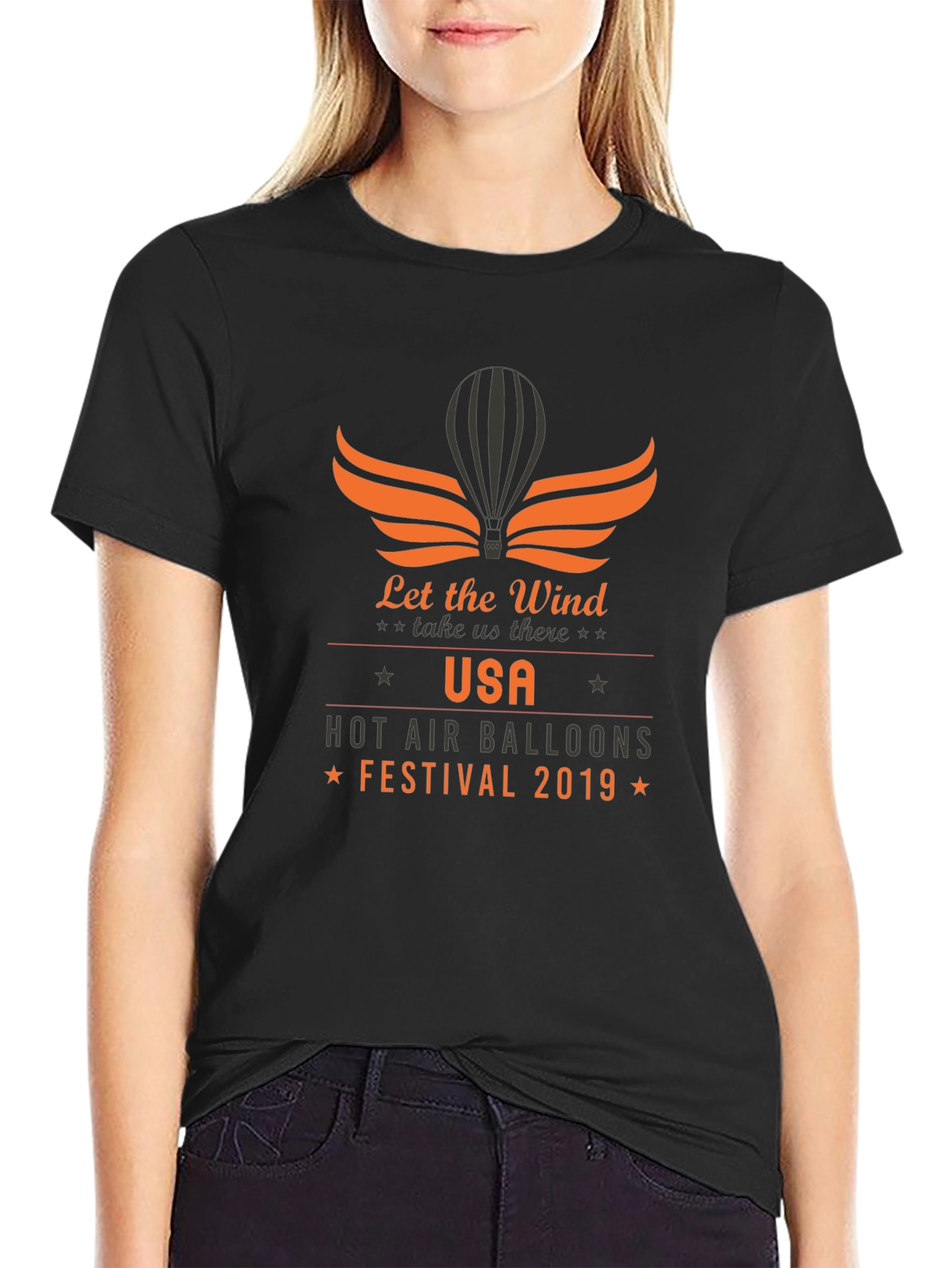 Let the Wind Hot Air Balloon Festival 2019 Graphic Tee