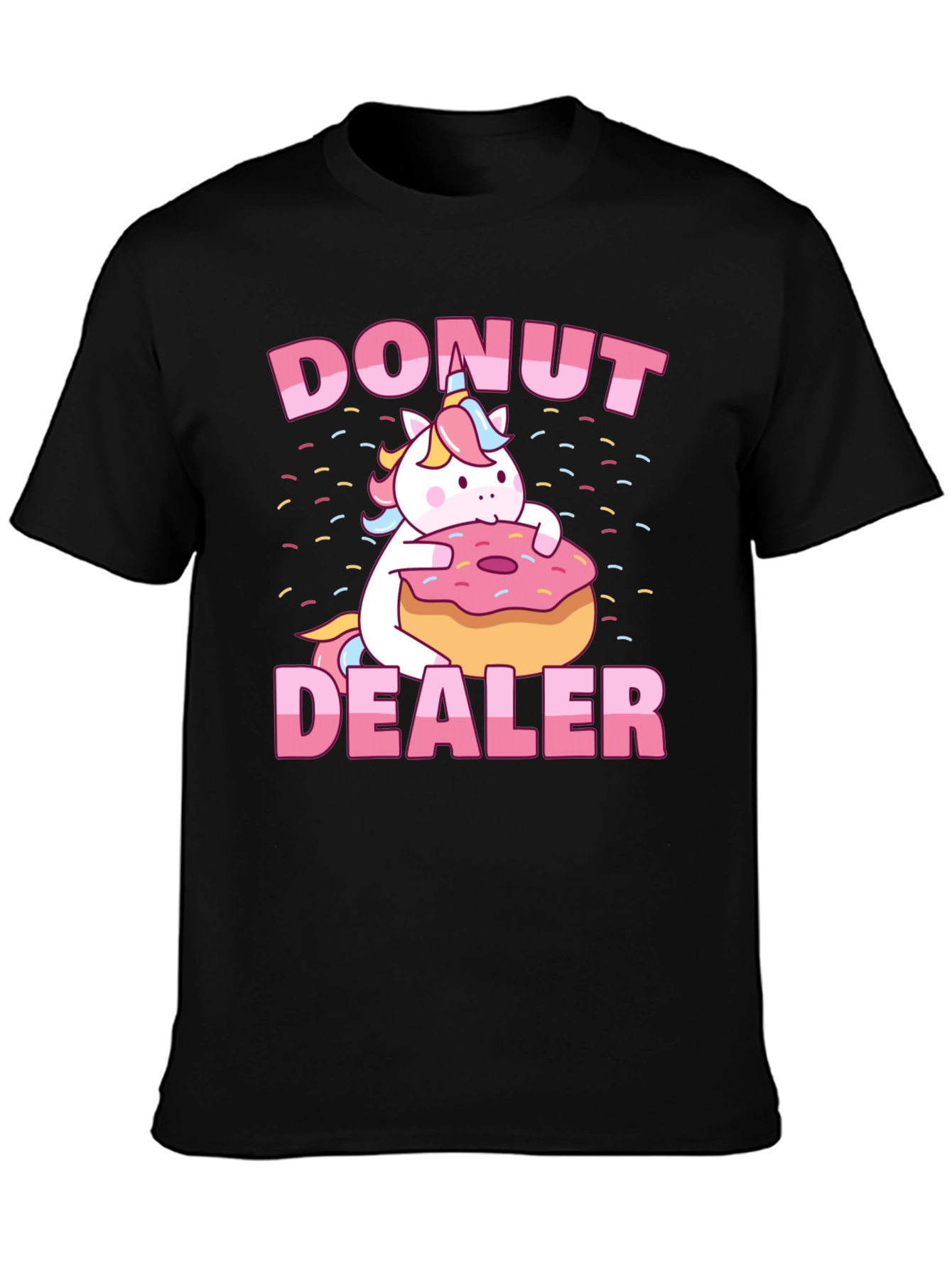 Donut Dealer Unicorn Graphic Tee