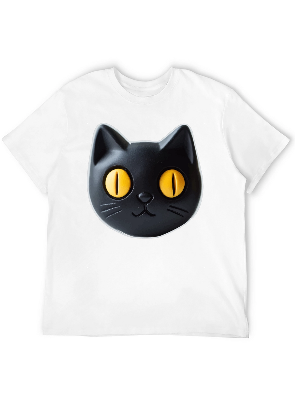 Black Cat Graphic Tee - Fun & Stylish!