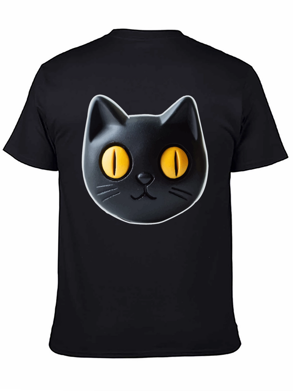 Black Cat Graphic Tee - Fun & Stylish!