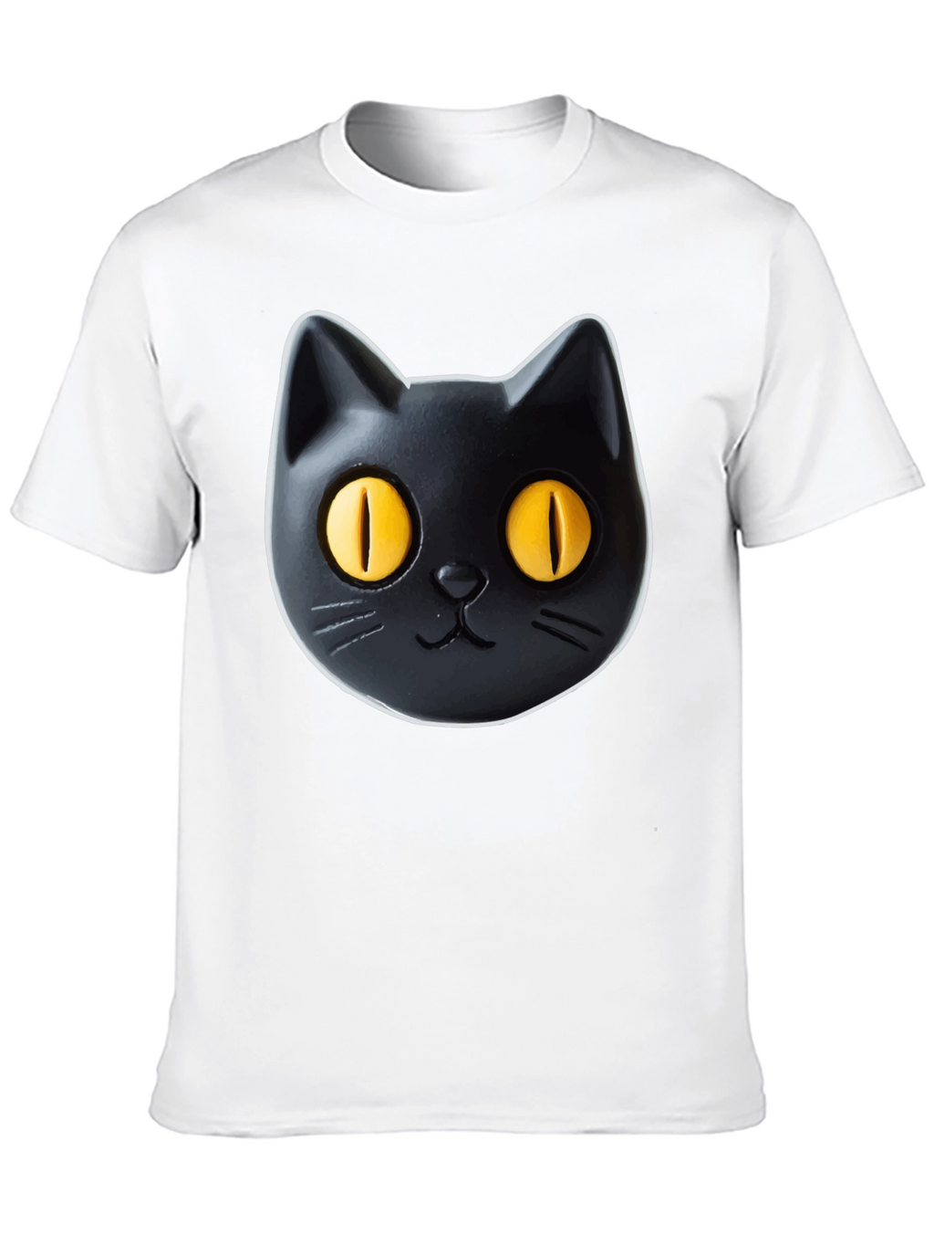 Black Cat Graphic Tee - Fun & Stylish!