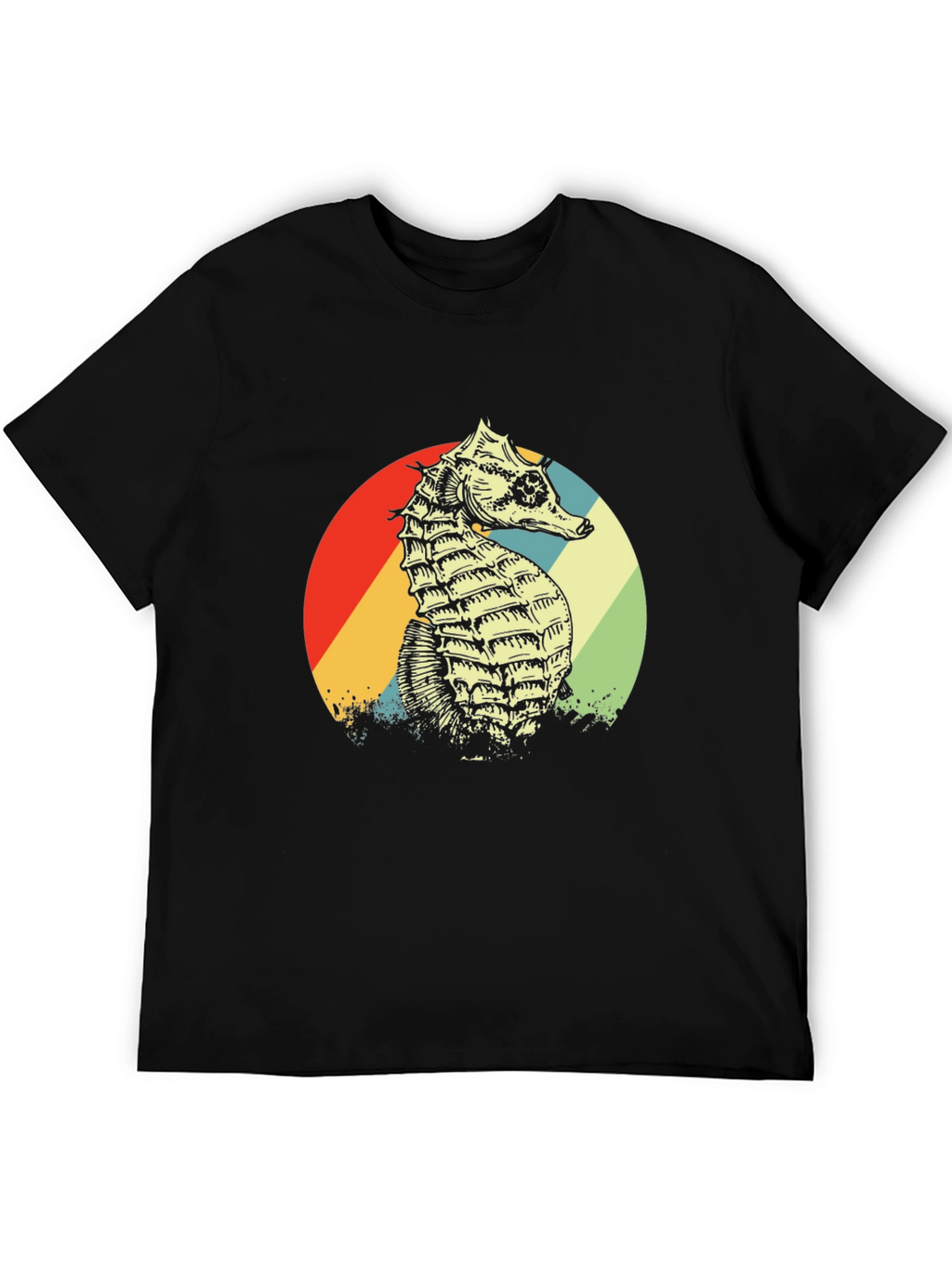 Retro Seahorse Graphic Tee