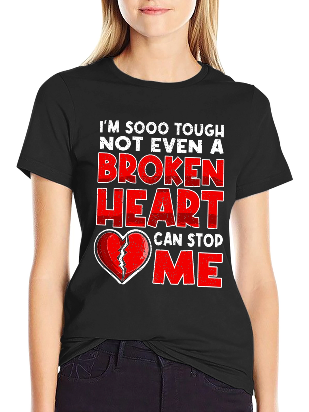 Tough Broken Heart Graphic Tee - Mens
