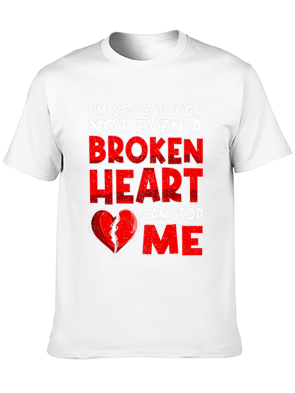 Tough Broken Heart Graphic Tee - Mens