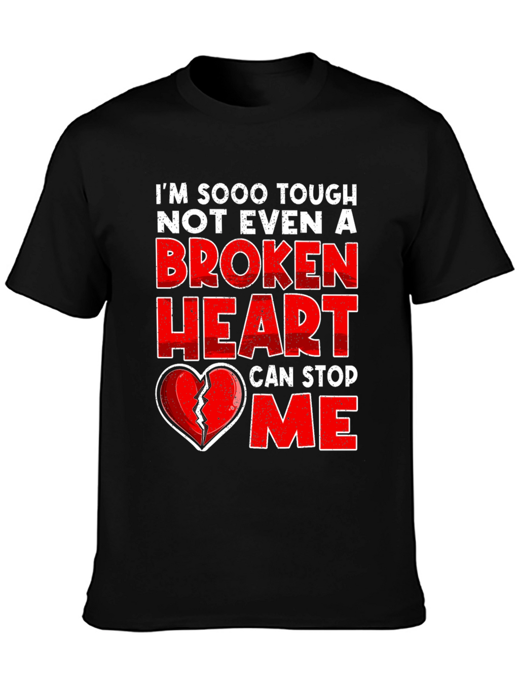 Tough Broken Heart Graphic Tee - Mens