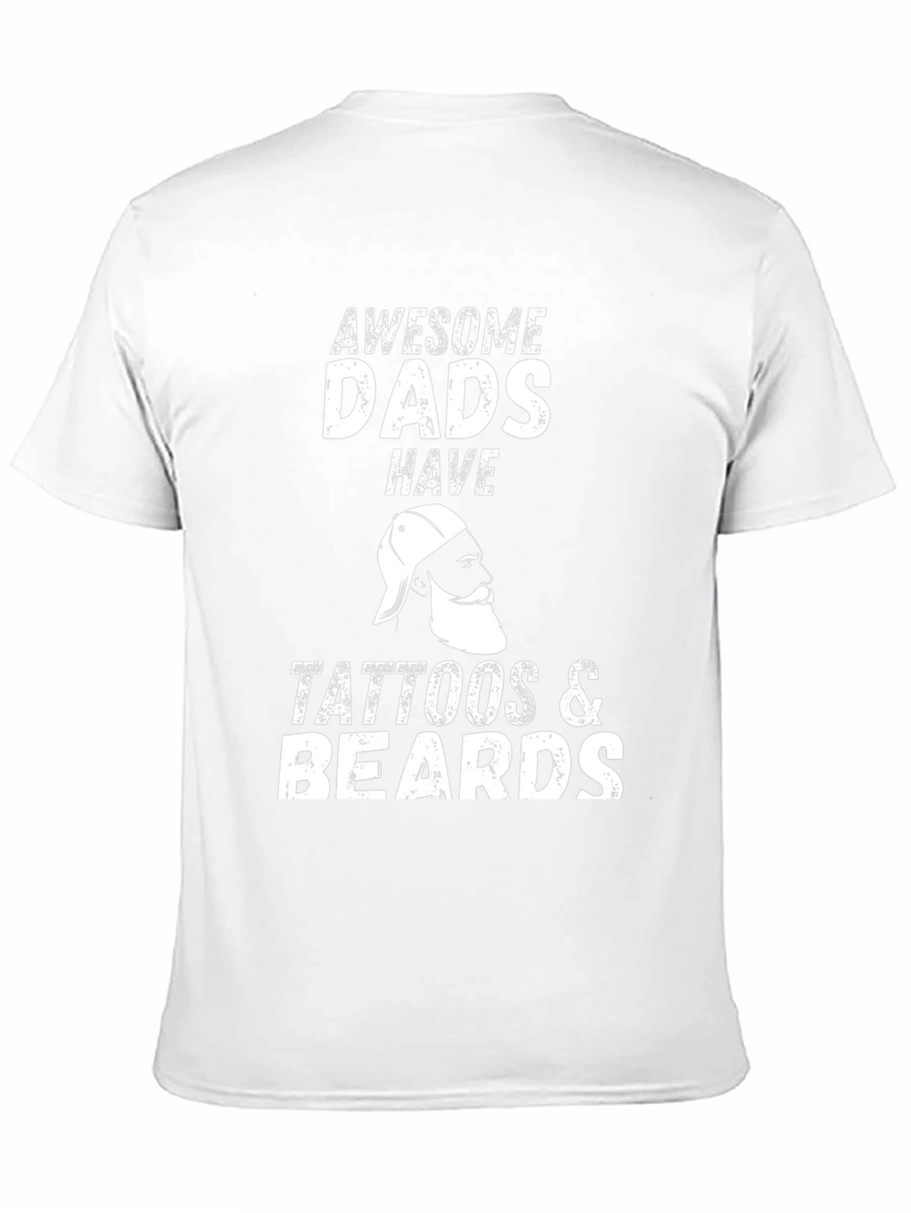 Awesome Dads Tattoos & Beards Graphic Tee