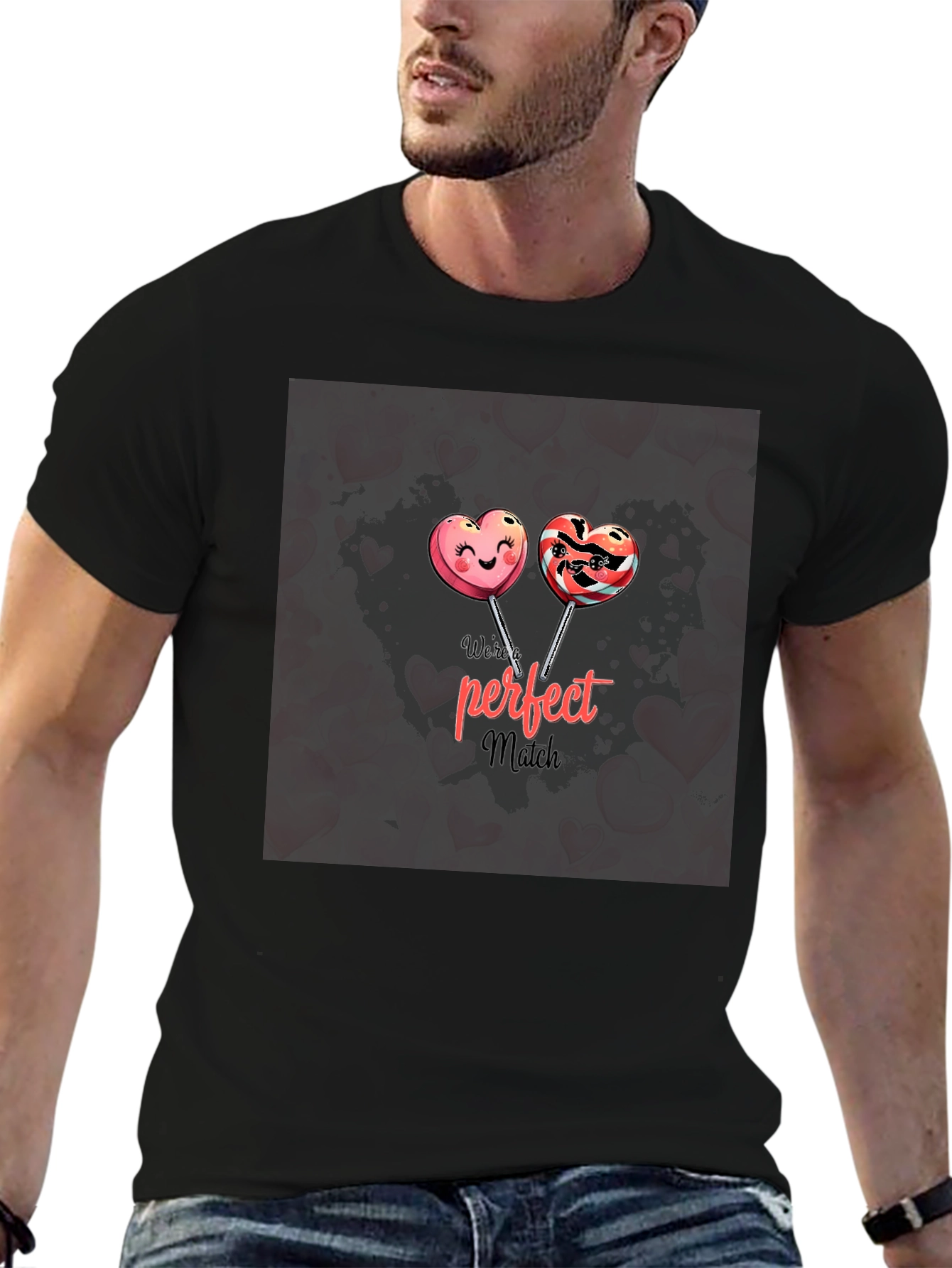 Perfect Match Valentines Day T-Shirt