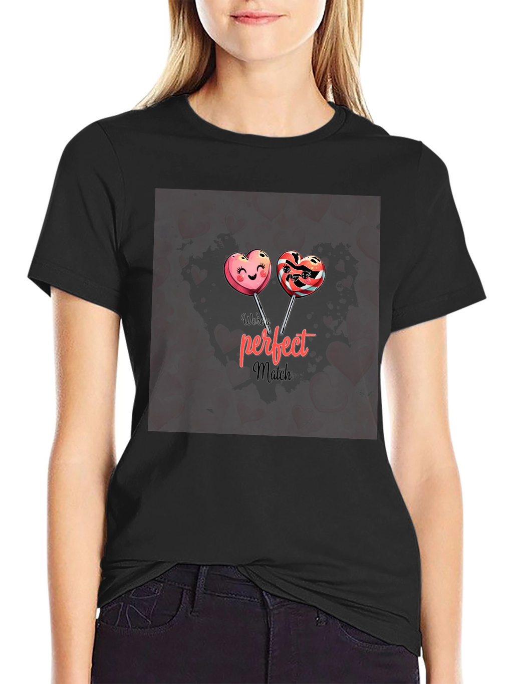 Perfect Match Valentines Day T-Shirt
