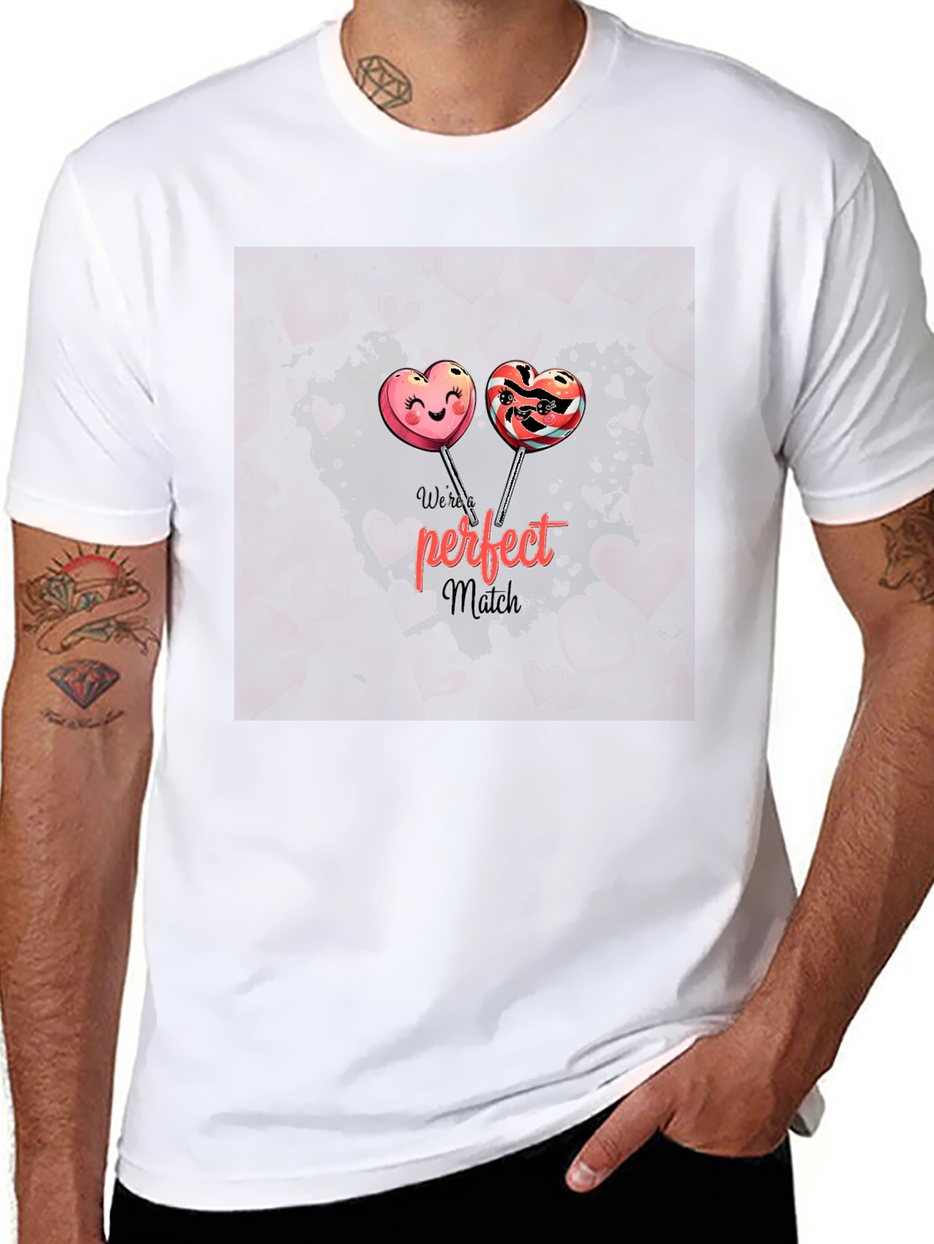 Perfect Match Valentines Day T-Shirt