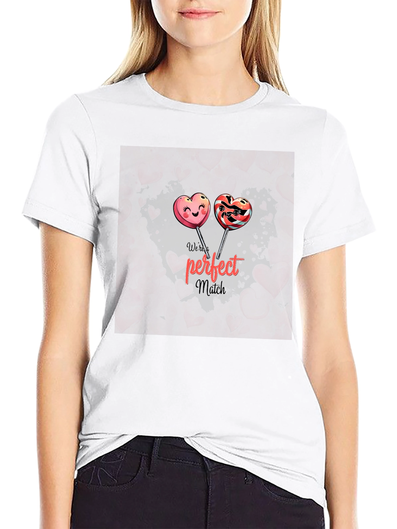Perfect Match Valentines Day T-Shirt