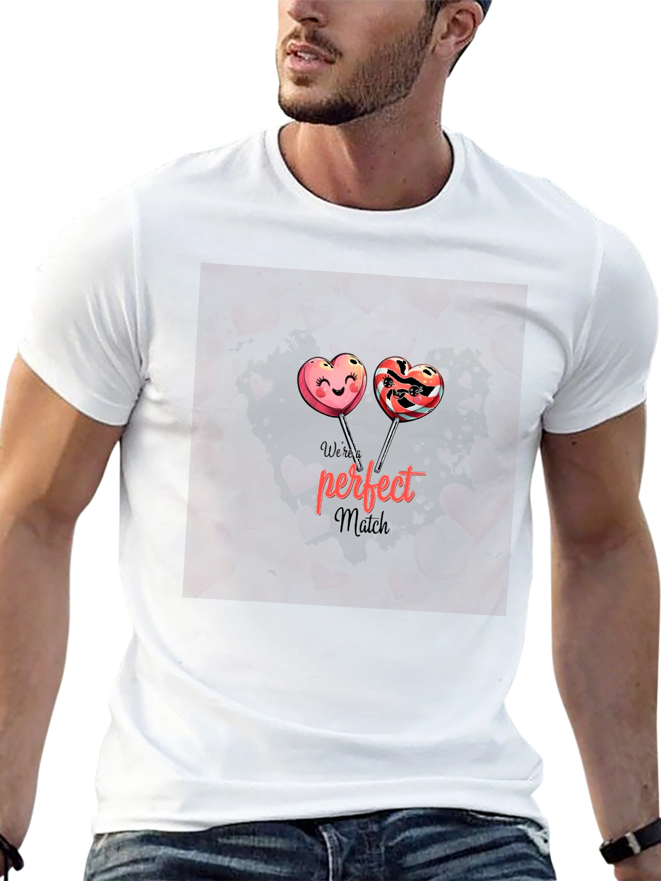 Perfect Match Valentines Day T-Shirt