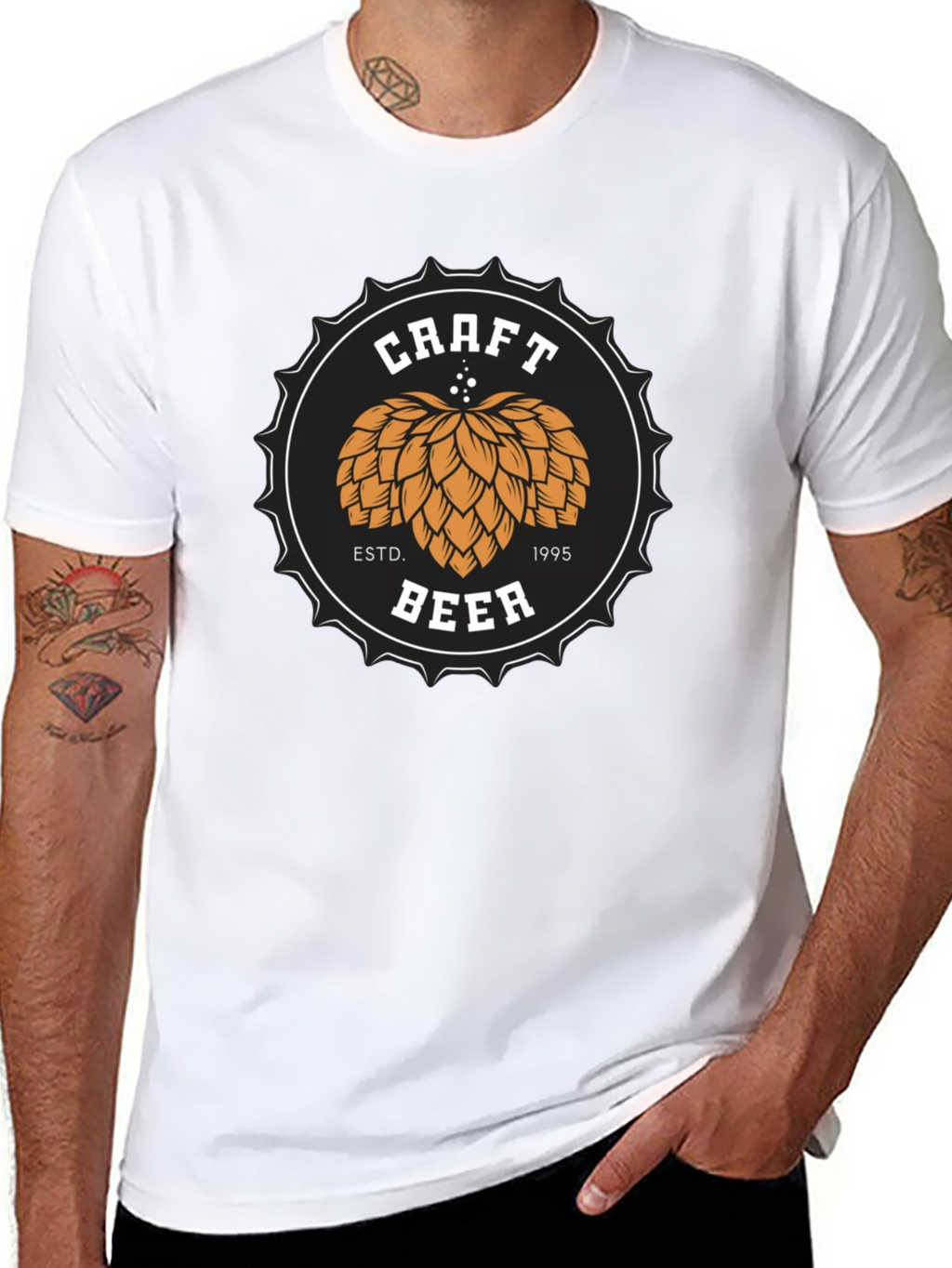 Craft Beer Graphic Tee - Brew Lover Shirt