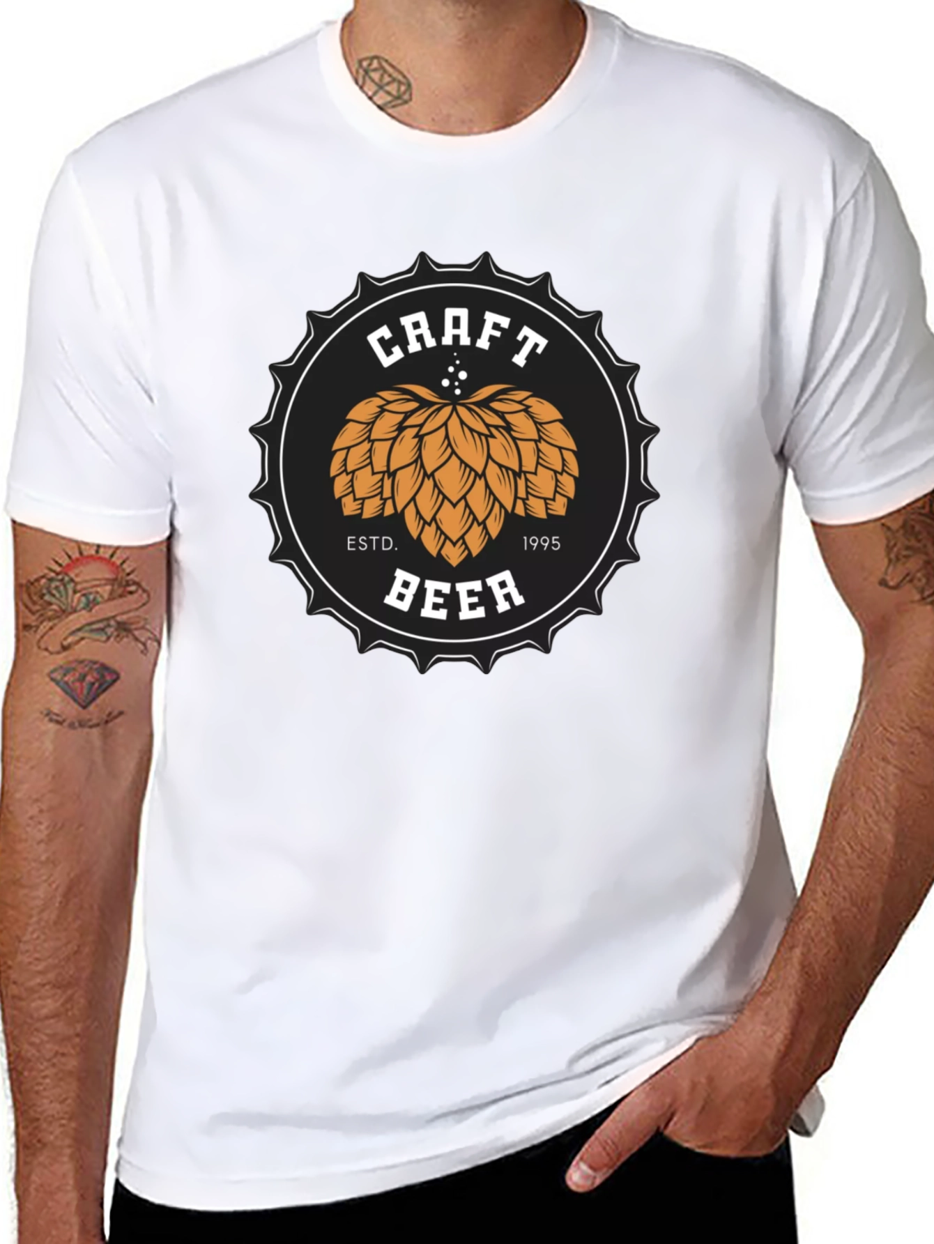 Craft Beer Graphic Tee - Brew Lover Shirt