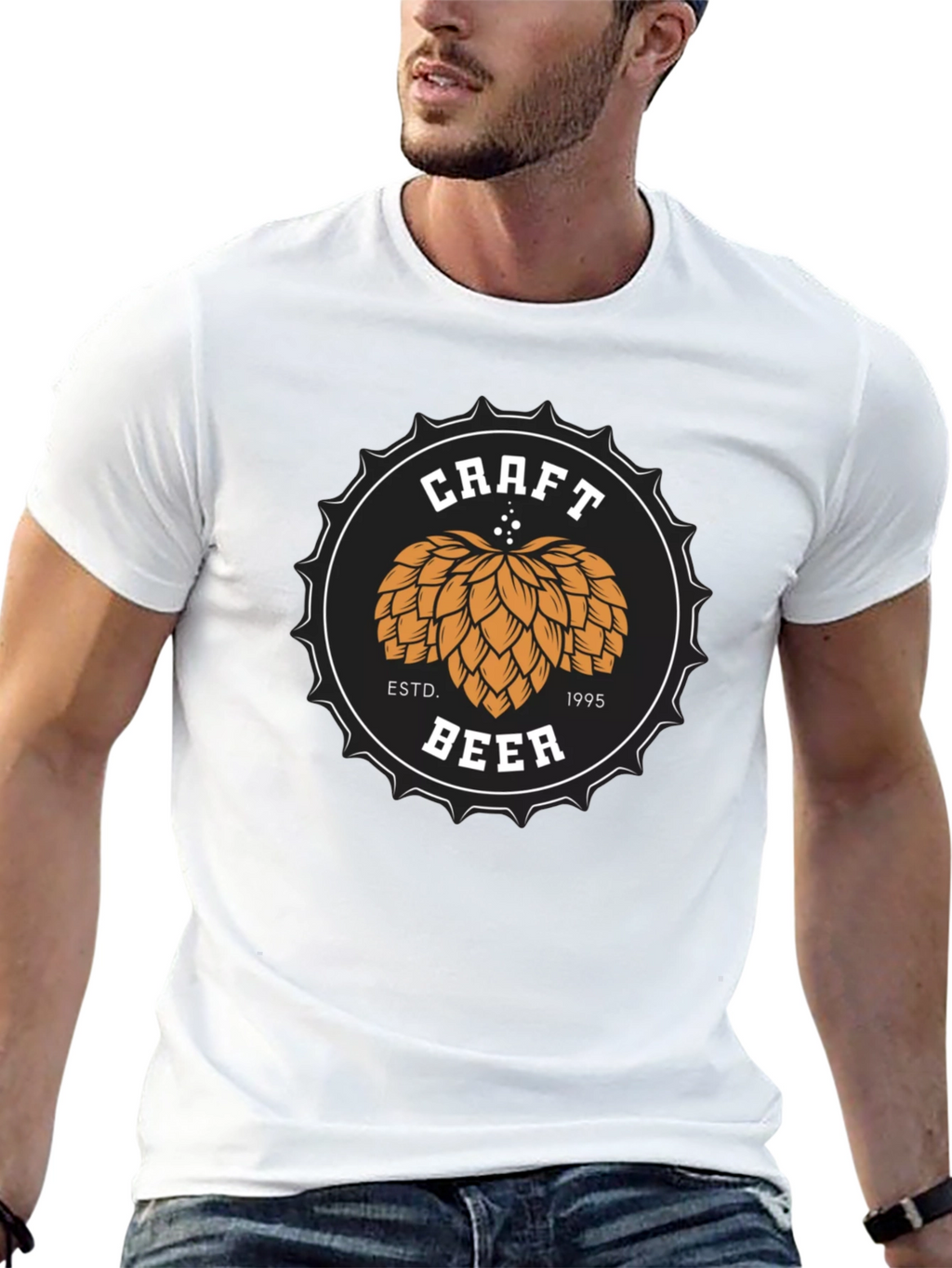 Craft Beer Graphic Tee - Brew Lover Shirt