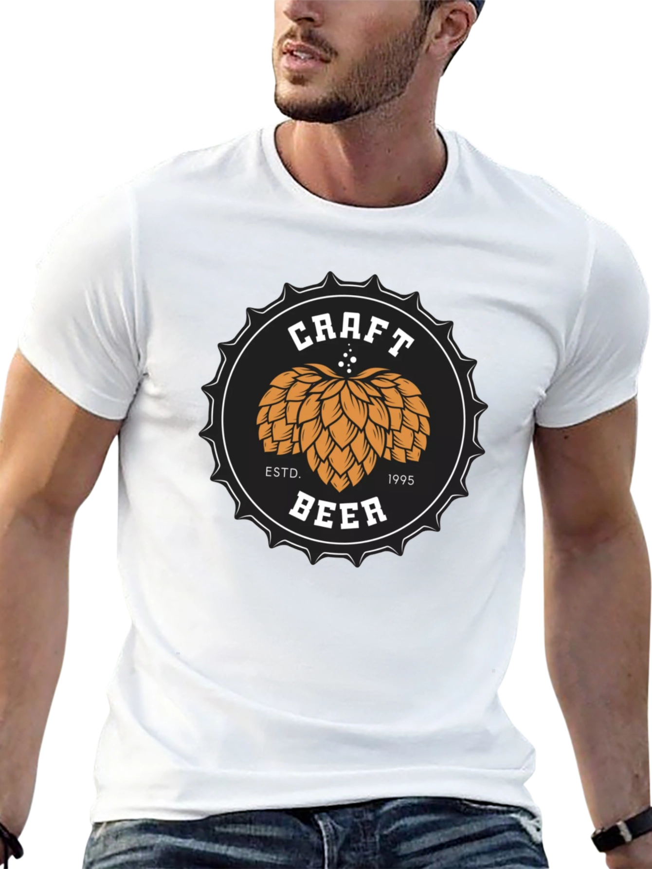 Craft Beer Graphic Tee - Brew Lover Shirt
