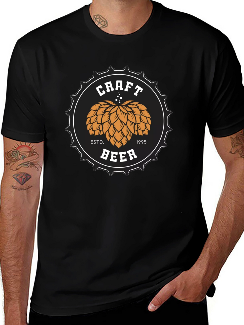 Craft Beer Graphic Tee - Brew Lover Shirt