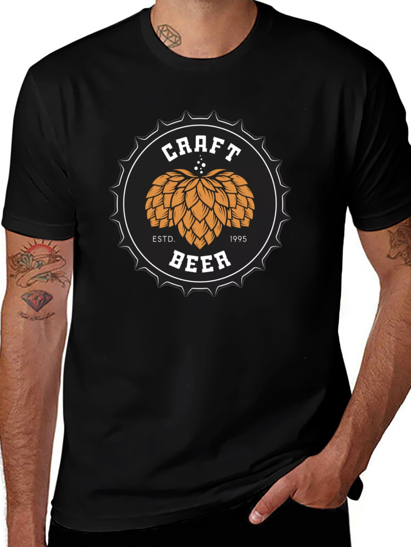 Craft Beer Graphic Tee - Brew Lover Shirt