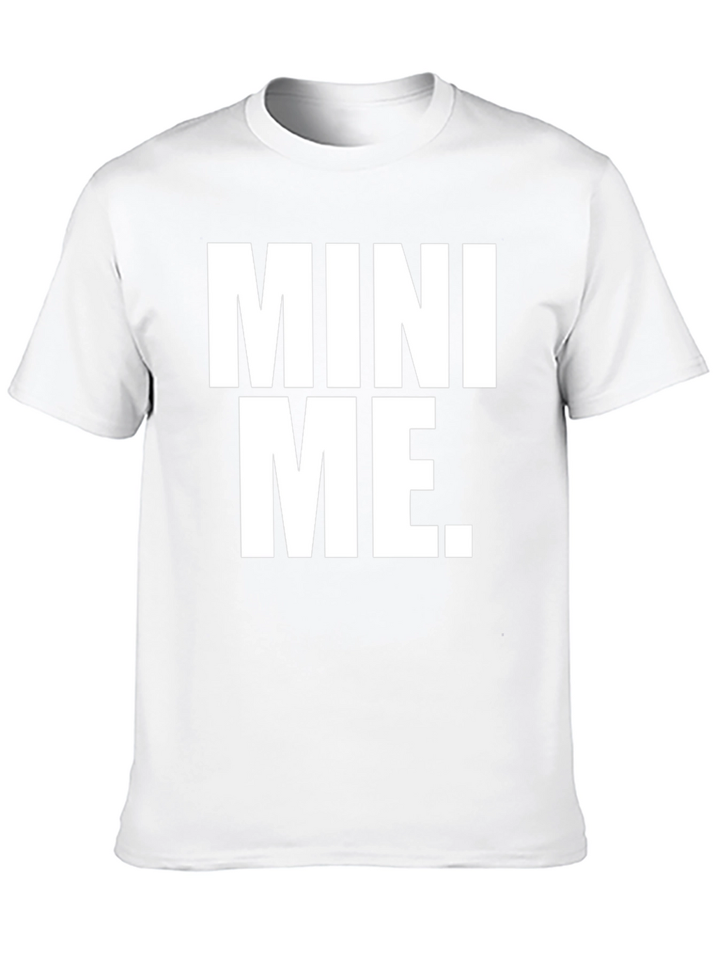 Mini Me Graphic Tee - Black Cotton Casual T-Shirt