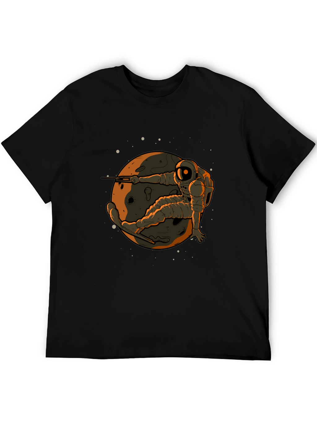 Astronaut Skateboard T-Shirt - Stylish Graphic Tee