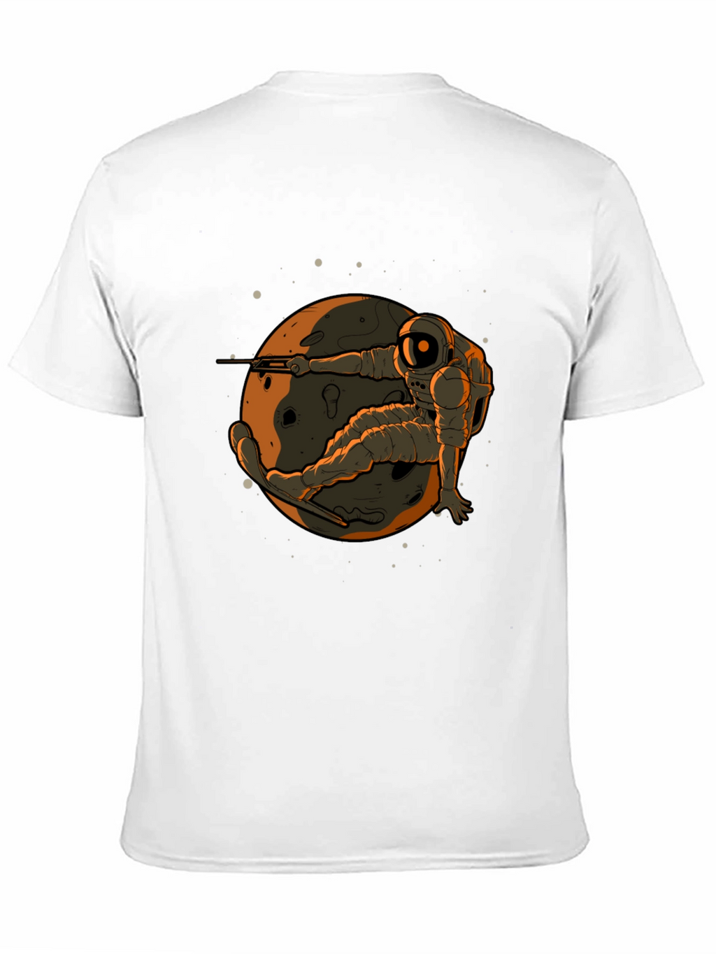 Astronaut Skateboard T-Shirt - Stylish Graphic Tee
