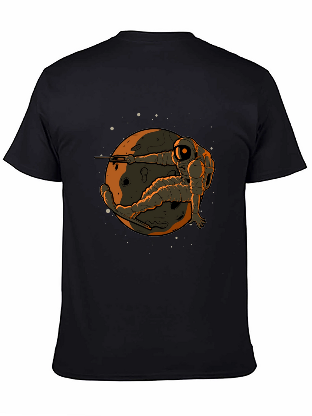 Astronaut Skateboard T-Shirt - Stylish Graphic Tee