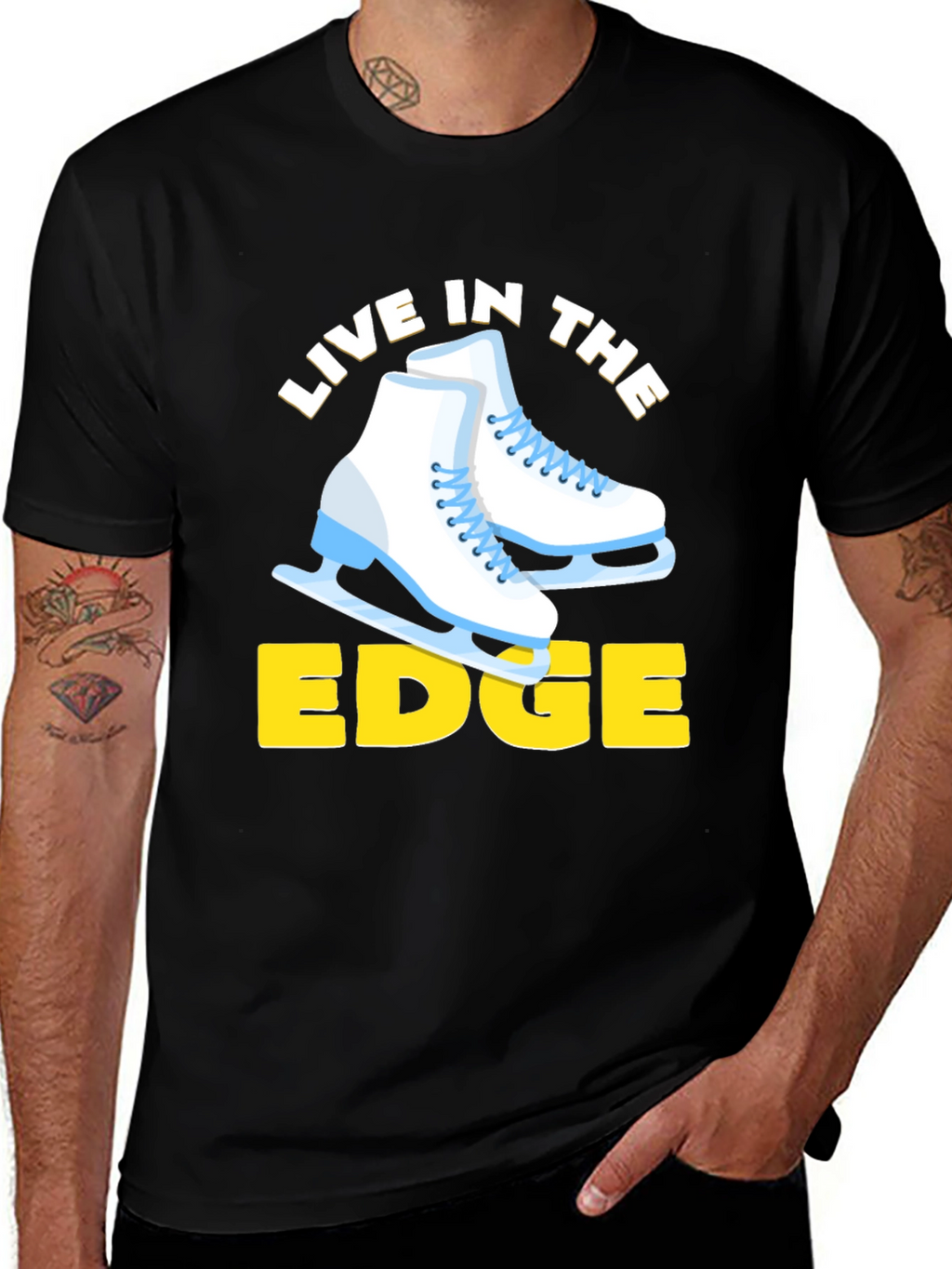 Live In The Edge Graphic T-Shirt
