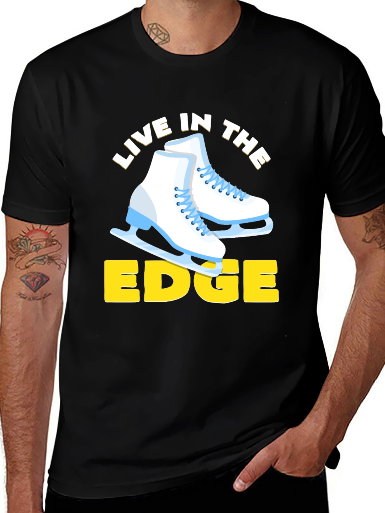 Live In The Edge Graphic T-Shirt