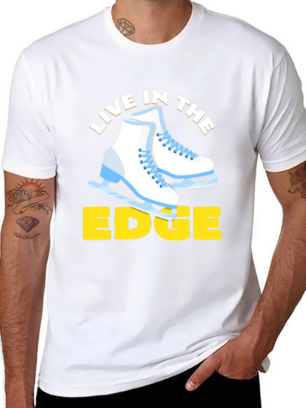 Live In The Edge Graphic T-Shirt