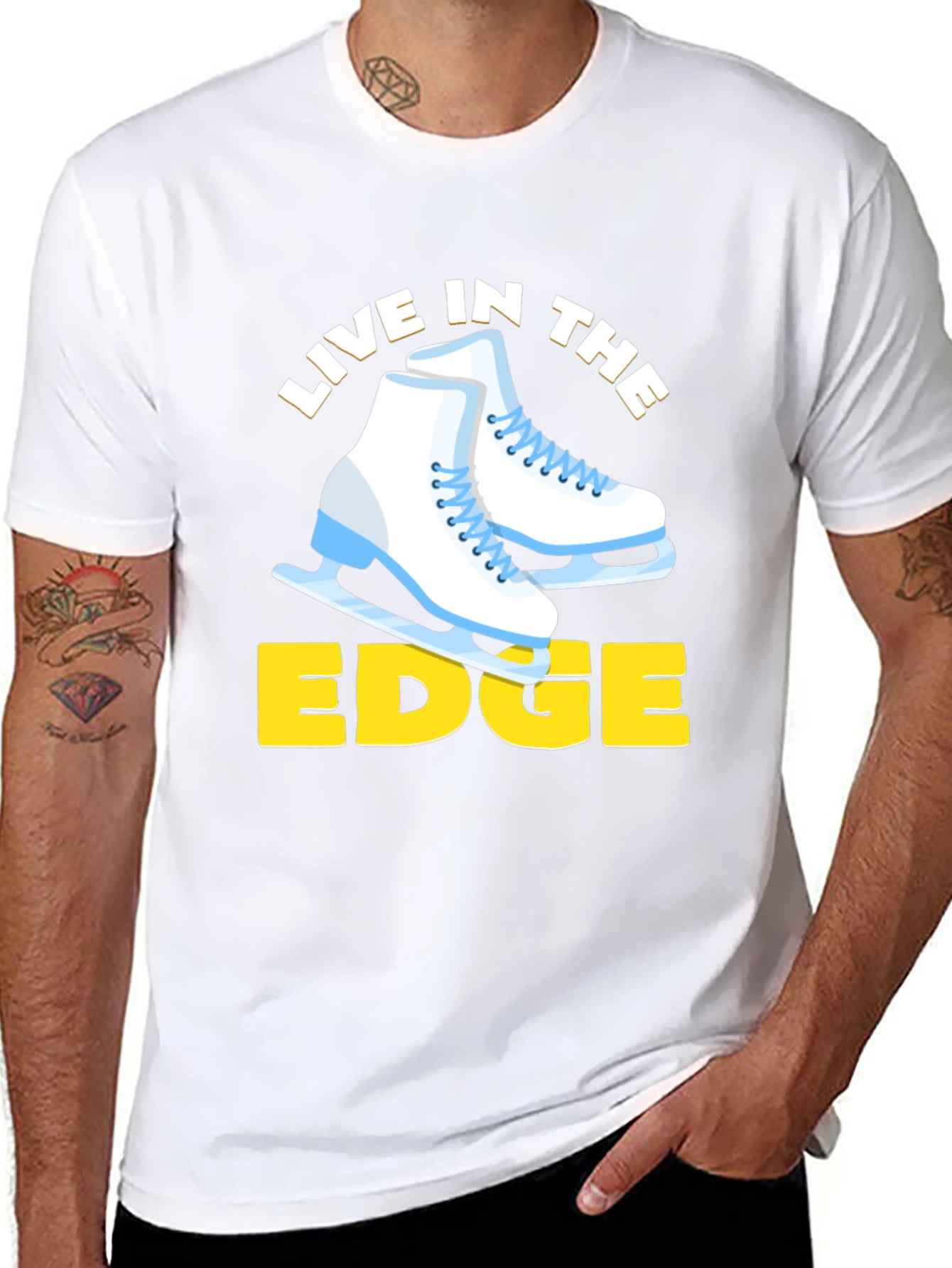 Live In The Edge Graphic T-Shirt